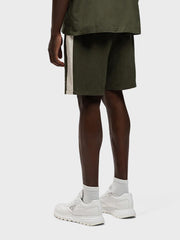 Rivero Retro Linen Shorts | Green