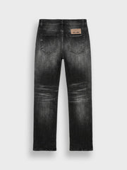 Rivero Shadow Slightly Split Jeans | Black