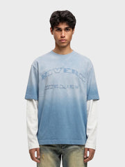 Rivero Statement Double Layered Longsleeve | Sky Blue