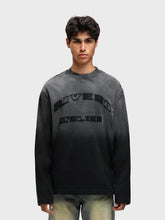 Rivero Statement Longsleeve T-Shirt | Washed Black