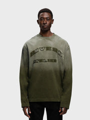 Rivero Statement Longsleeve T-Shirt | Washed Green