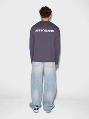 Rivero Urban Longsleeve T-Shirt | Space Blue