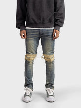 Rivero Zip Jeans | Pale