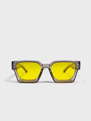 The Missing Piece Classic Shades | Grey/Yellow