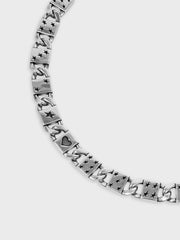 TwoJeys Deck Necklace | Silver