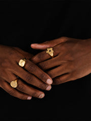 TwoJeys Flower Ring | Gold