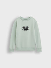 Vans Classic Oval Kids Crewneck Sweater | Light Green