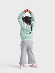 Vans Classic Oval Kids Crewneck Sweater | Light Green