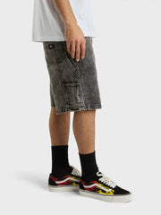 Vans Drill Chore Denim Shorts | Washed Black