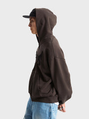 Vans Raw Instinct Zip Hoodie | Faded Black