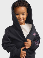 Vans Scribble Zip Hoodie Kids | Black