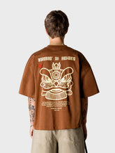 Woodbird WBBeam Lion T-Shirt | Brown
