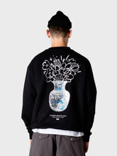 Woodbird WBCane Ming Crewneck Sweater | Black