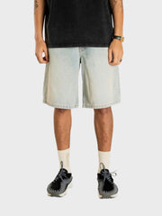 Woodbird WBLeroy Dawn Denim Shorts | Light Blue