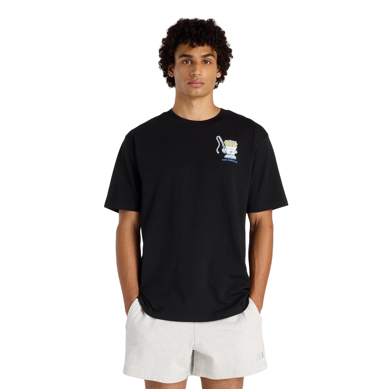 New Balance Fish and Chips T-Shirt Black
