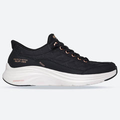 Women's Wide Fit Skechers 150413 Slip-ins Contour Foam Cozy Fit Golden Hour Trainers