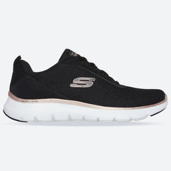 Womens Wide Fit Skechers 150206 Flex Appeal 5.0 Uptake Trainers