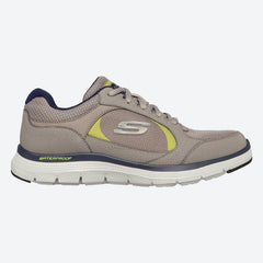 Mens Wide Fit Skechers 232222 Waterproof Luxury Flex Advantage 4.0 Walking Trainers