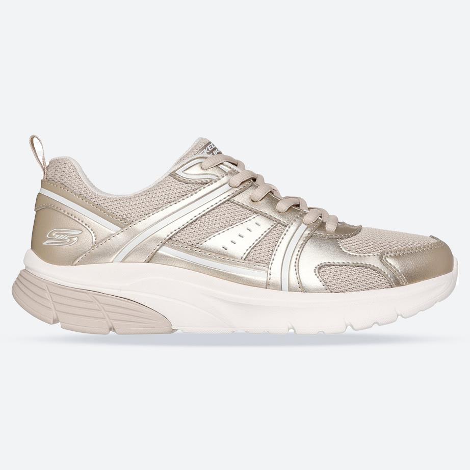 Women's Wide Fit Skechers 117770 Bobs Vamos Trainers