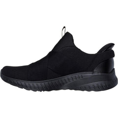 Women's Wide Fit Skechers 117505 Slip-ins Bobs Sport Squad Chaos Trainers
