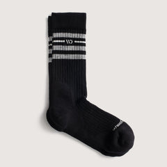 Vintage Stripe Cushioned Crew Socks