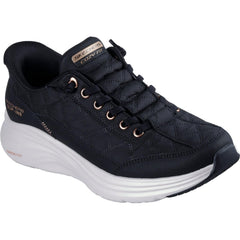 Women's Wide Fit Skechers 150413 Slip-ins Contour Foam Cozy Fit Golden Hour Trainers