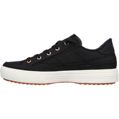 Women's Wide Fit Skechers 177190W Arch Fit Arcade Meet Ya There Shoes - Black