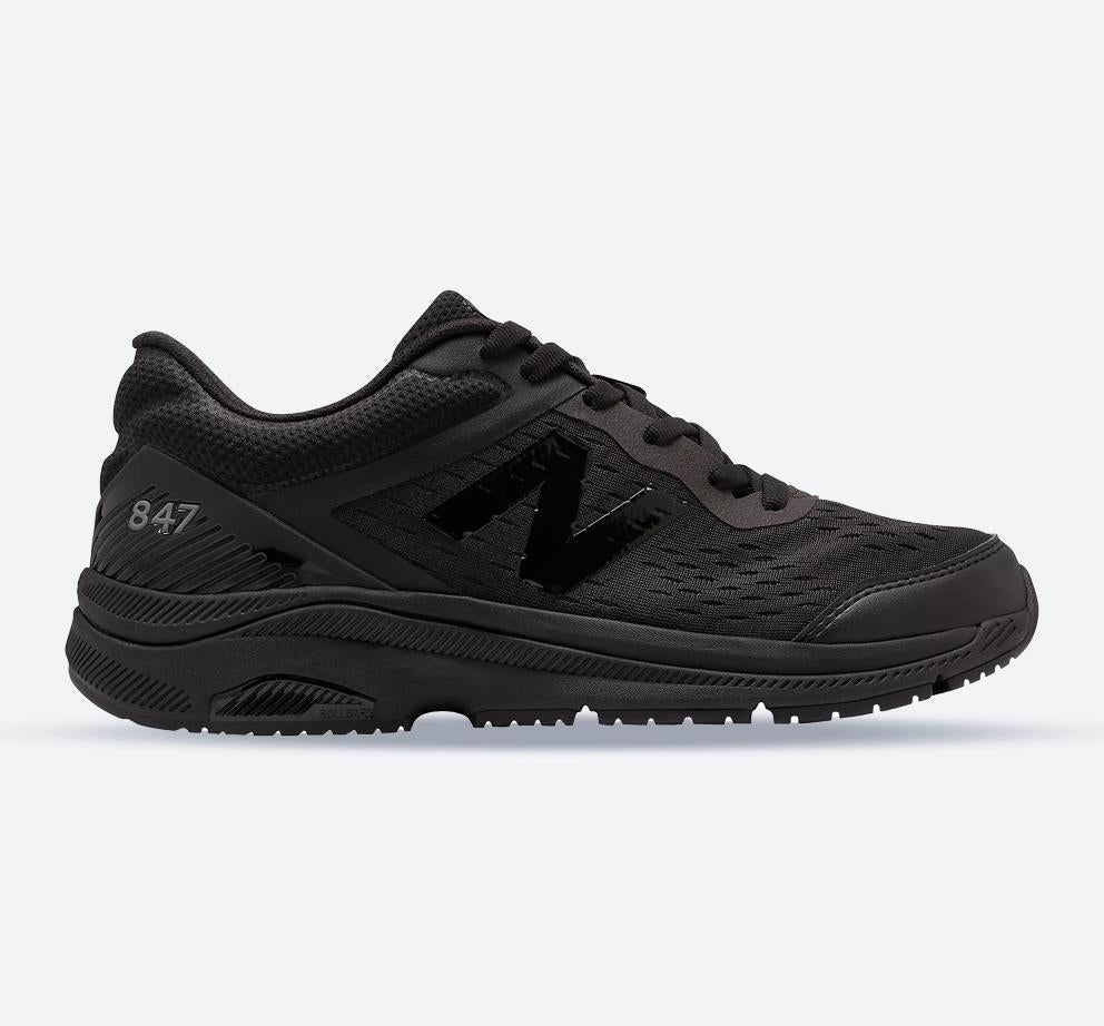 Women's Wide Fit New Balance MW847CB4 Rollbar Stability Walking Trainers
