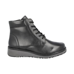 Womens Wide Fit Lace Up Boots by DB Shoes - Buckingham