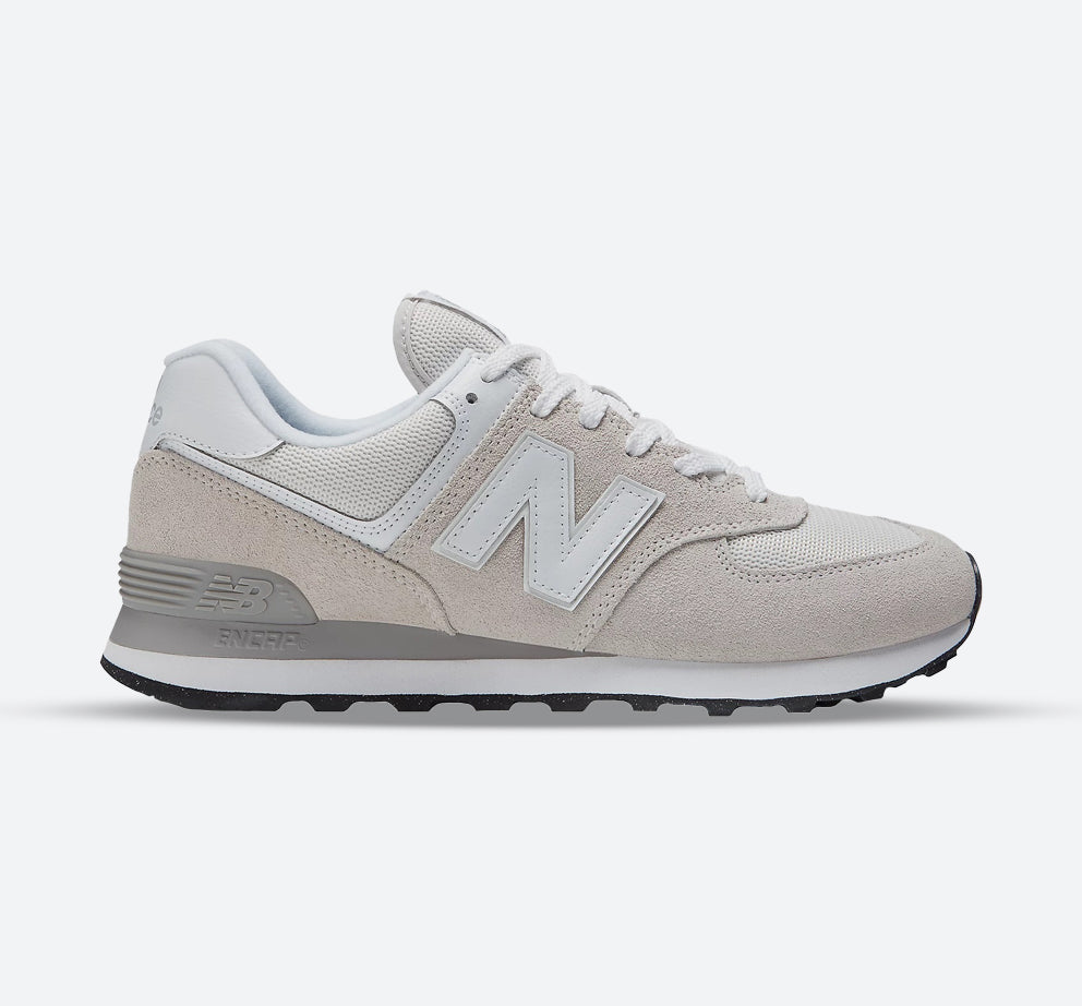 Men's Wide Fit New Balance ML574EVW Walking/Running Trainers - Exclusive - Nimbus Cloud/White ENCAP Width 4E