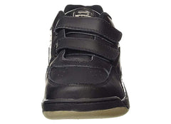 Mens Wide Fit Dek Arizona Trainers black and white