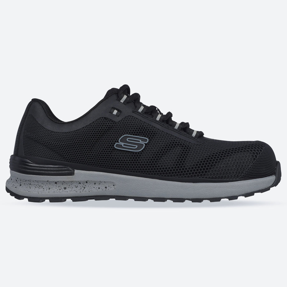 Men's Wide Fit Skechers 200053EC Work Bulklin Bragoo Safety Trainers