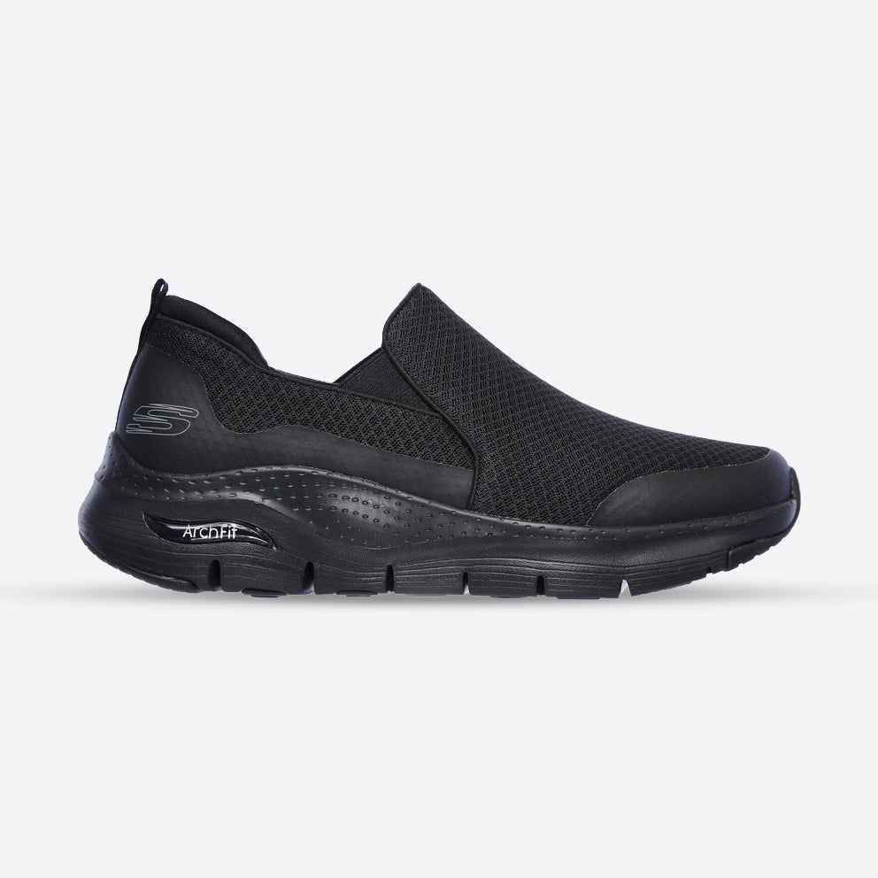 Mens Wide Fit Skechers SK232043WW Arch Fit Banlin Walking Trainers