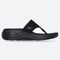 Women's Wide Fit Skechers 140803 Go Walk Arch Fit Sandals