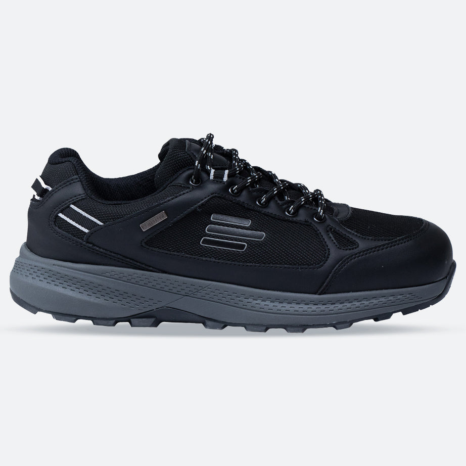 Men's Wide Fit Tredd Well Cloud Walk Trainers - Black