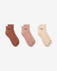 Everyday Plus Cushioned Quarter Socks (3-Pack)