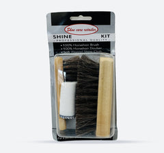 Wide Fit Shoe Shine Brush Kit
