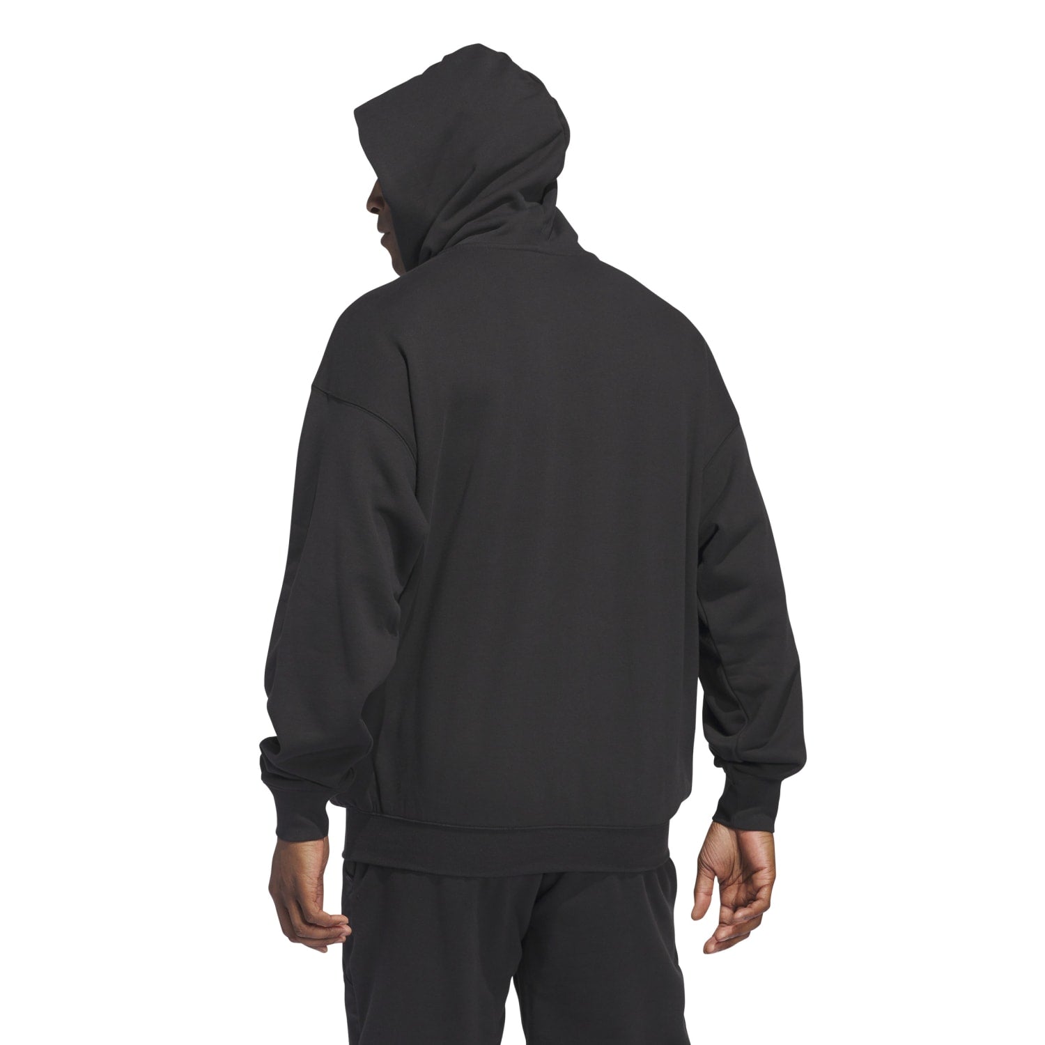 Adidas Men Anthony Edwards Believe That Hoodie Black JW4293