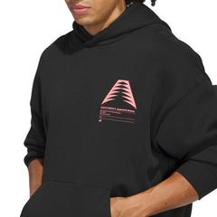 Adidas Men Anthony Edwards Schematic Hoodie Black