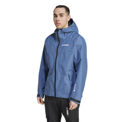 Adidas Men Terrex XPERIOR GORE-TEX Paclite Rain Jacket Wonder Steel