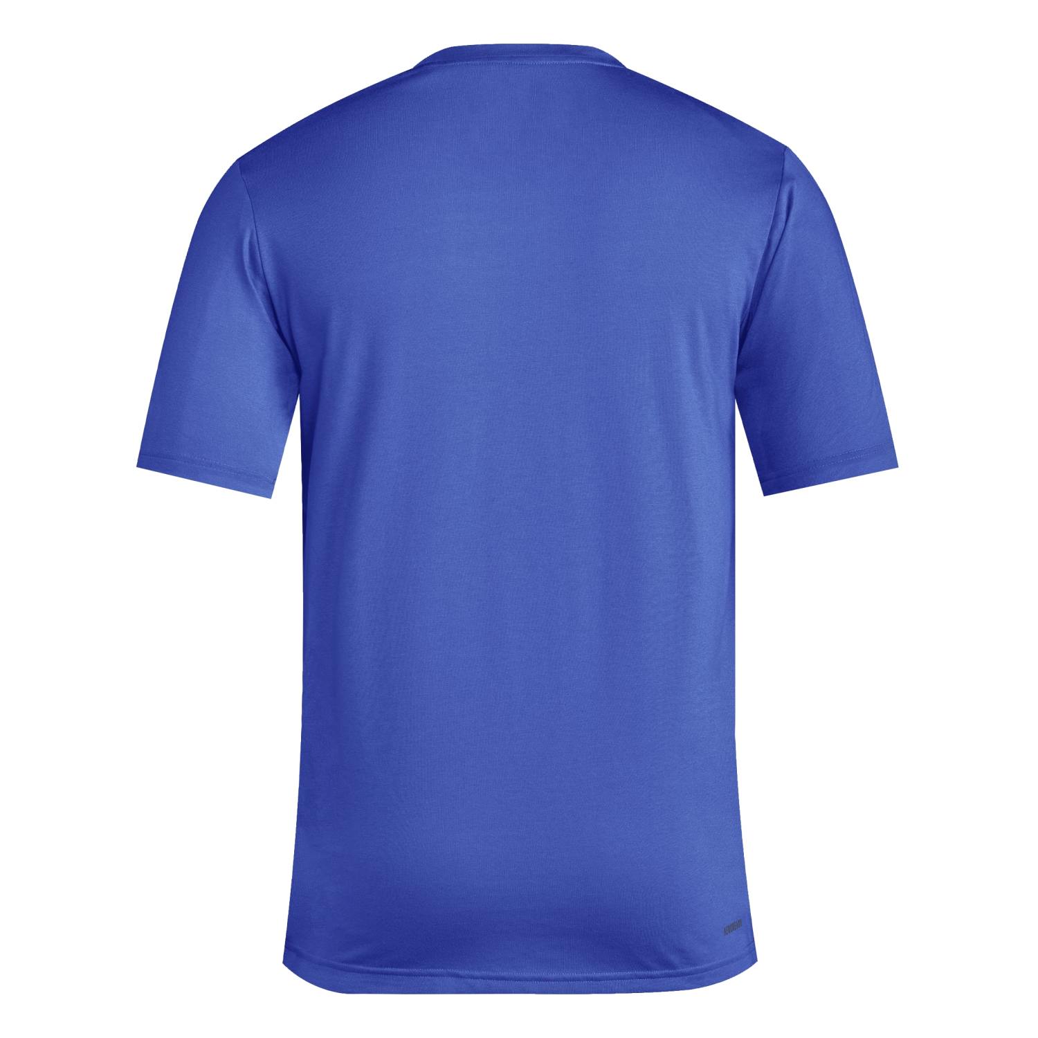Adidas Men Train Essentials Feelready Training Tee Semi Lucid Blue