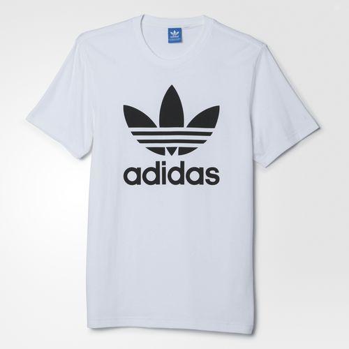 Adidas Originals Adi Trefoil Tee White Black AJ8828