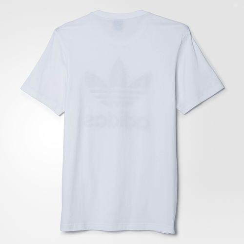 Adidas Originals Adi Trefoil Tee White Black AJ8828