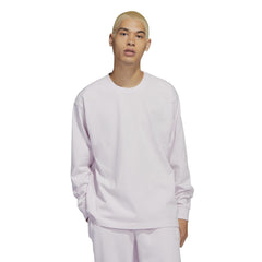 Adidas Originals Unisex PW Pharrell Williams Humanrace Basics Long Sleeve Tee Almost Pink HN3436
