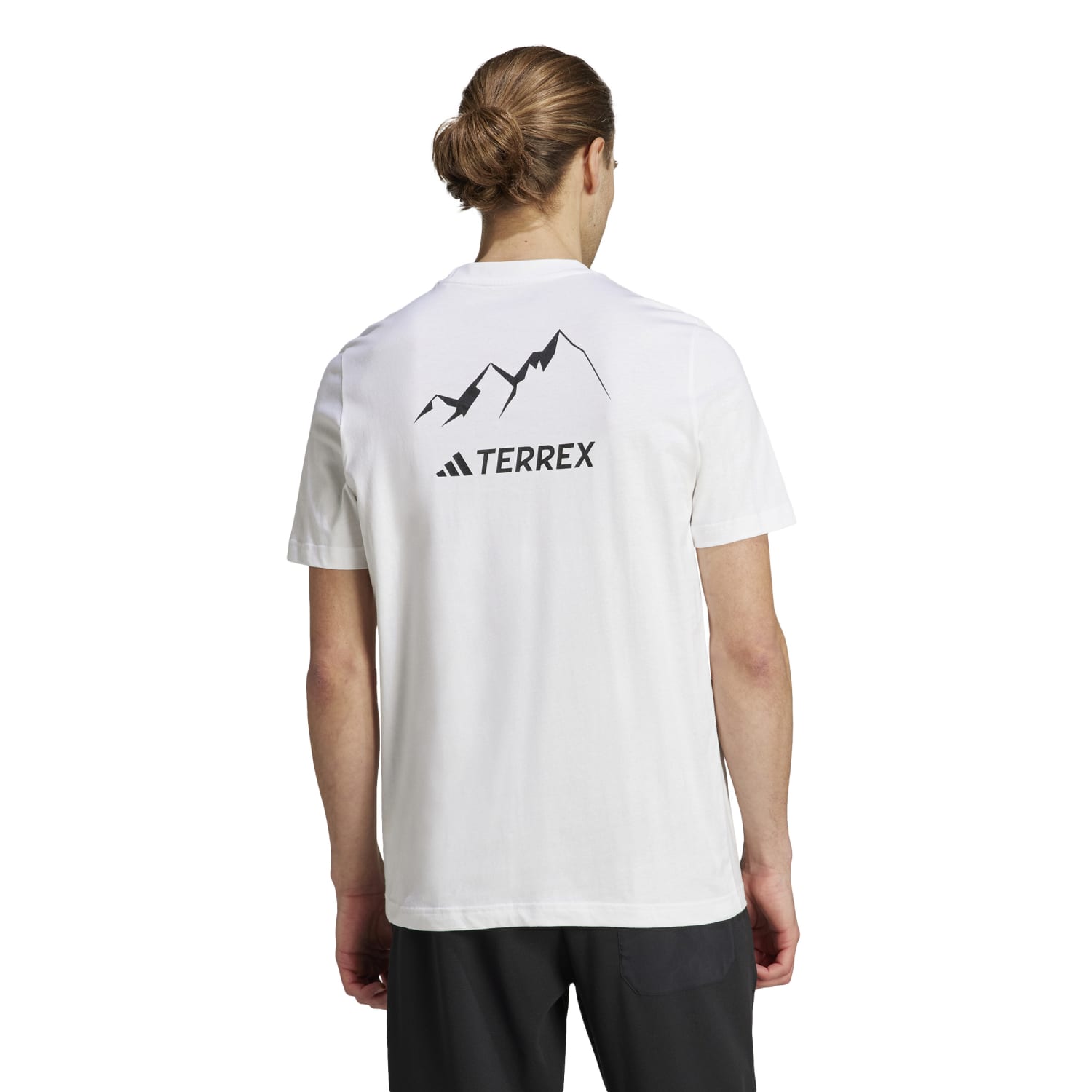 Adidas Outdoor Men Terrex Graphic MTN 2.0 Tee White IL2648