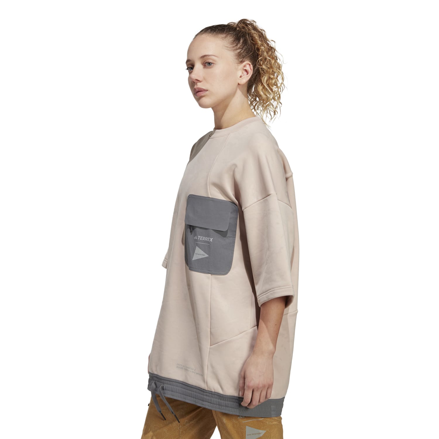 Adidas Outdoor Women AWD Tunic Taupe HR7137