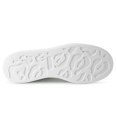 Alexander Mcqueen Raised Sole White Sneaker (W)