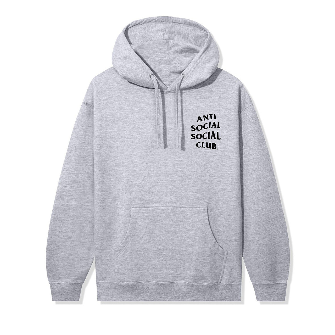 Anti Social Social Club Kkotch USA Made Hoodie Heather Grey