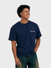 Arbor Antwerp Big Logo T-Shirt | Navy