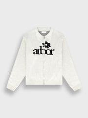 Arbor Antwerp Knitted Zip Polo | Beige